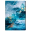 thumbnail image 1 of Aqua Tranquility Canvas Geode Wall Art by Art Remedy, Gallery Wrapped, 20" x 30", 1 of 7