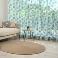 thumbnail image 1 of Aqua Tulle Curtains with Rod Pocket, Hand Painted Style Round Shapes Pattern in Different Pastel Colors Abstract Design, Sheer Drape for Wedding Party 2 Panels, 7 Sizes, Multicolor, by Ambesonne, 1 of 3