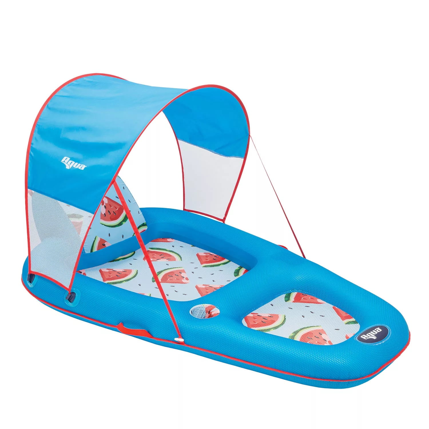 Aqua Ultimate Sunshade Recliner Pool Lounge Watermelon