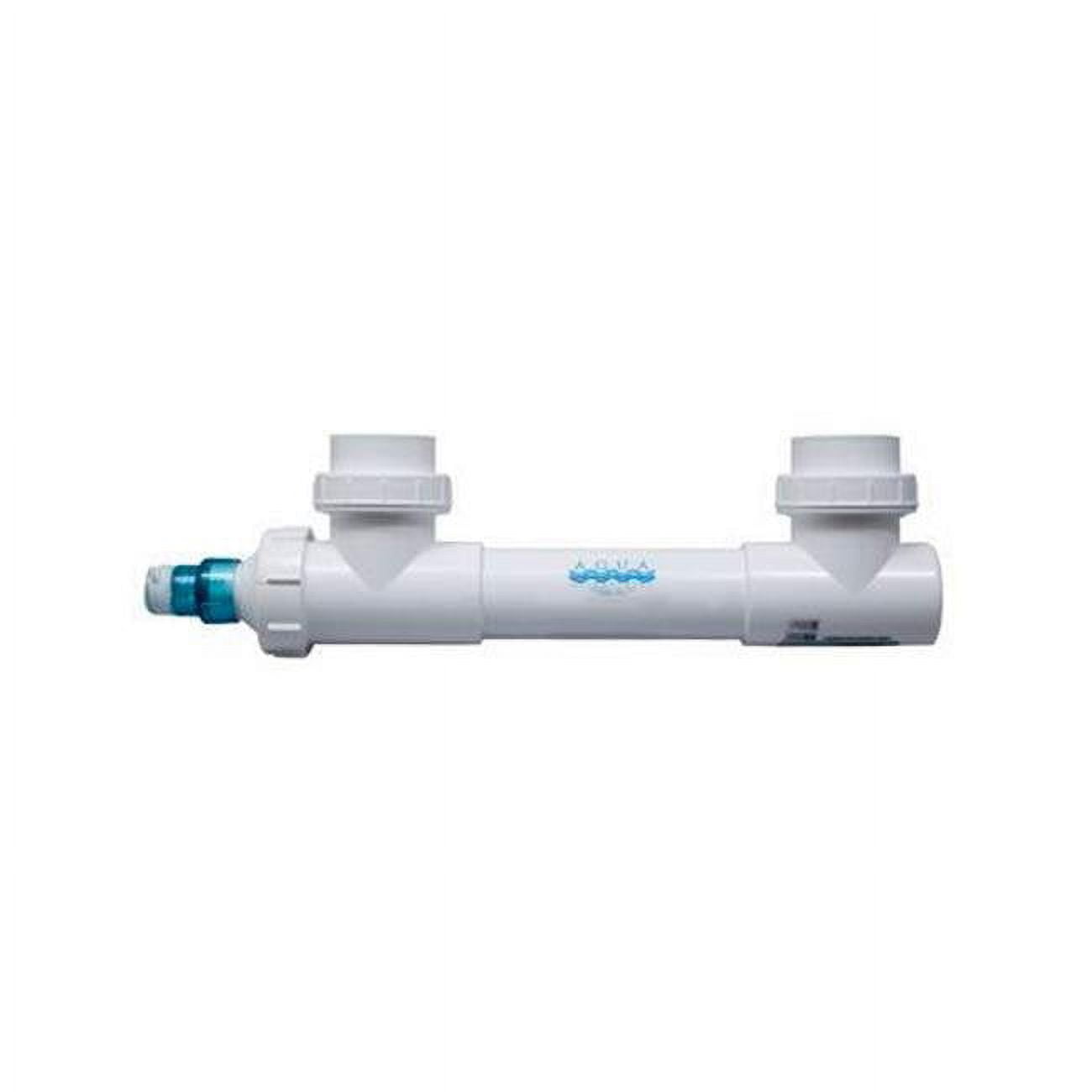 Aqua Ultraviolet 57W White UV Sterilizer with 2" Ports