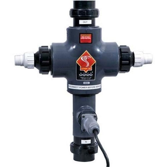 Aqua Ultraviolet AS90422 Plastic 400W Viper 3 in. Ports Ultraviolet Sterilizer Unit