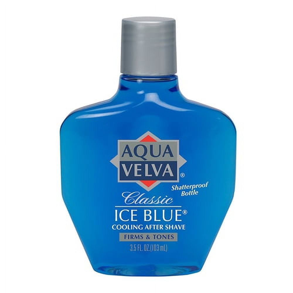 Aqua Velva Cooling After Shave, Classic Ice Blue - 3.5 Oz, 3 Pack
