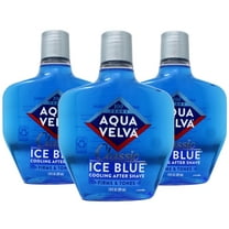 Aqua Velva Cooling After Shave, Firms & Tones, Classic Ice Blue, 7 FL OZ - 3 Pack