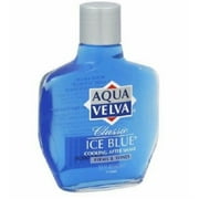 Aqua Velva Cooling Aftershave Classic Ice Blue 3.5 oz, 6 Pack