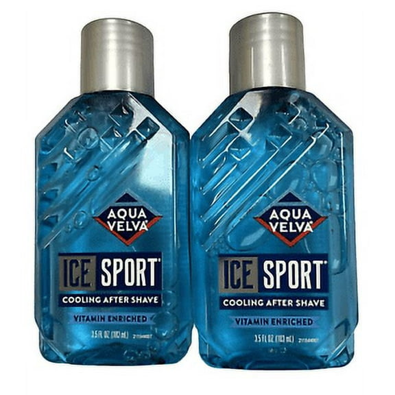 Aqua Velva Cooling ICE SPORT After Shave, 3.5 Ounce ( 2 pack )