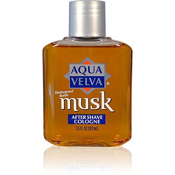 Aqua Velva Musk After Shave Cologne 3.50 oz Each