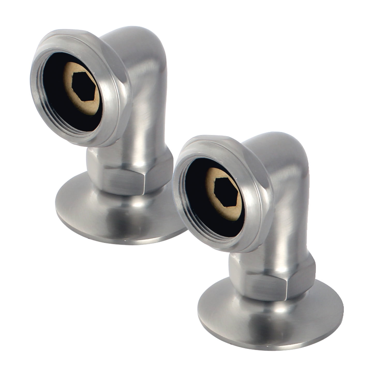 Aqua Vintage AE2RS8 Vintage 2inch Tub Faucet Riser, Brushed Nickel