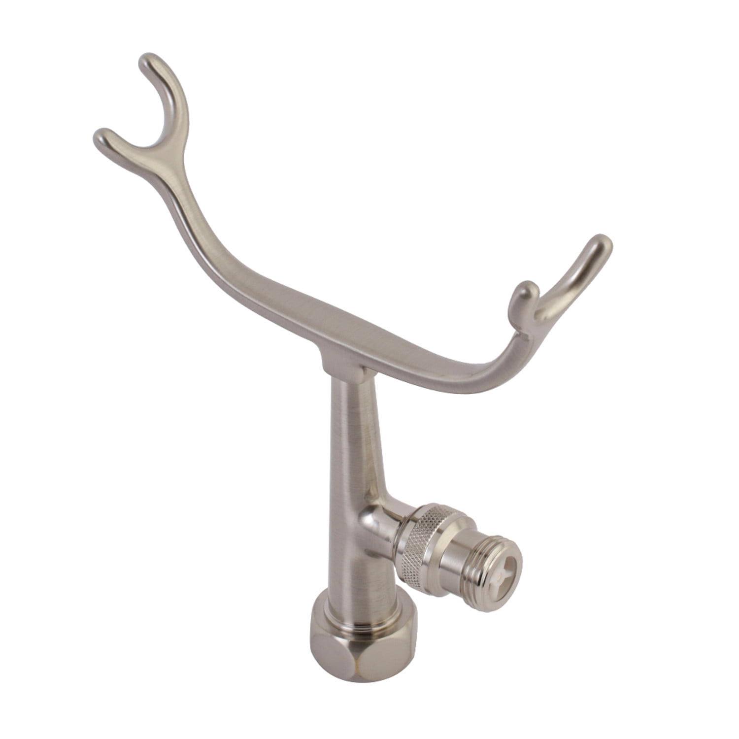 Aqua Vintage AET1010-8 Clawfoot Tub Faucet Cradle, Brushed Nickel