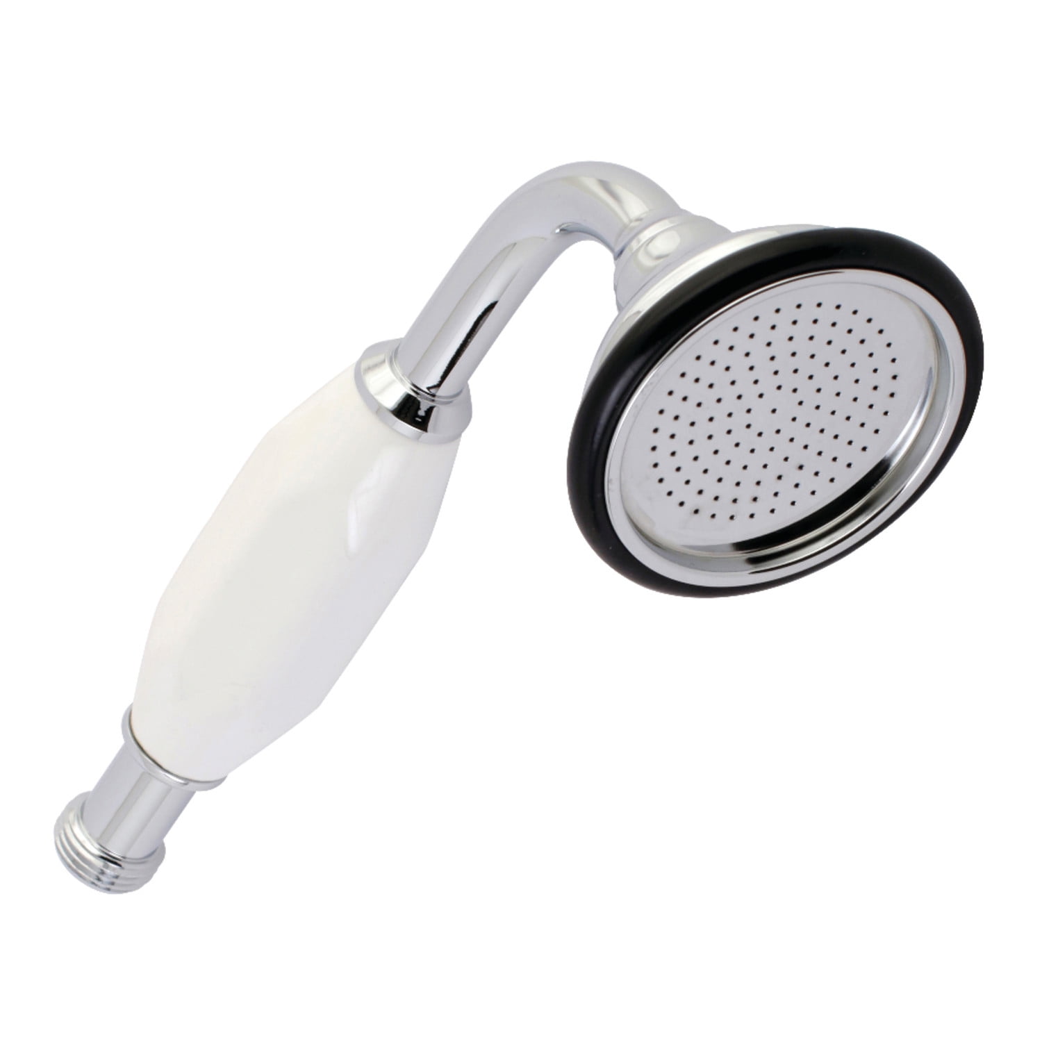 Vintage Polished Chrome Handheld Jet Shower Head