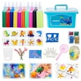 thumbnail image 1 of Aqua Water Gel Kit for Kids, Creative Squishy Maker Toy with 20 Magic and 16 Shape Molds Pets, Birthday Gifts Crafts DIY for Kids, Make Your Own Squishies 10 Bottles 600ml, 1 of 6
