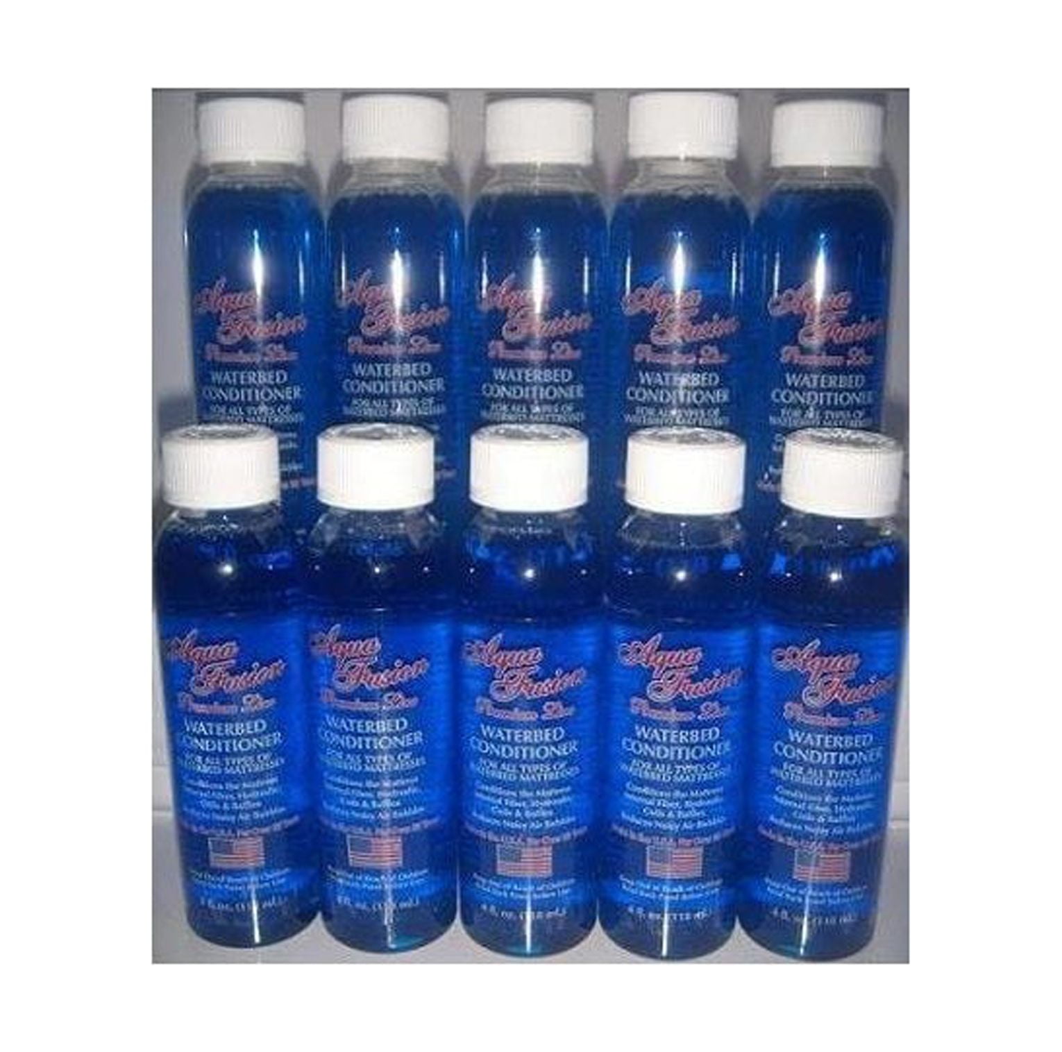 Aqua Waterbed Conditioner 10 Pack of Premium, Queen & Super Single