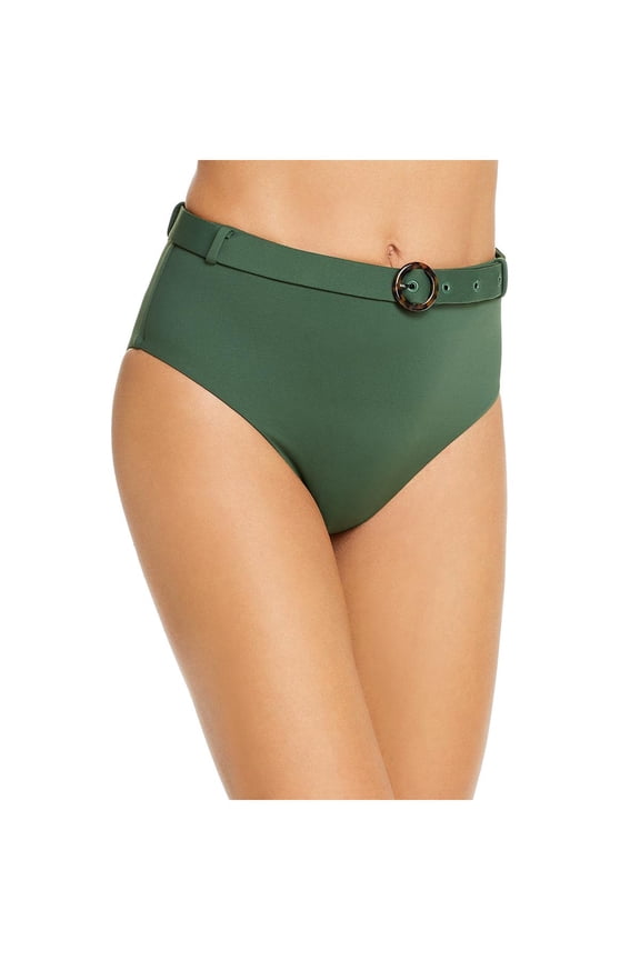 Womens Belted Bikini Swim Bottom Separates