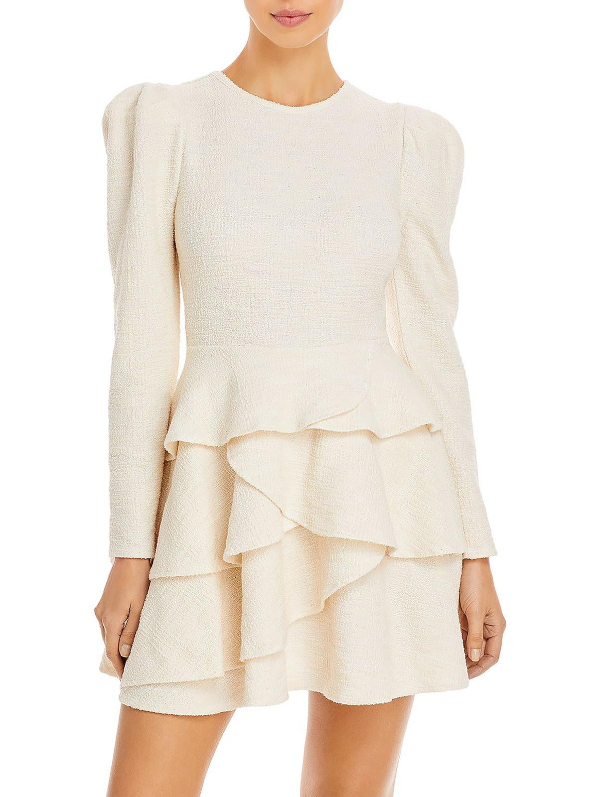 chinese dress ladies Knit Boucle Buttoned Mini Dress main image 0