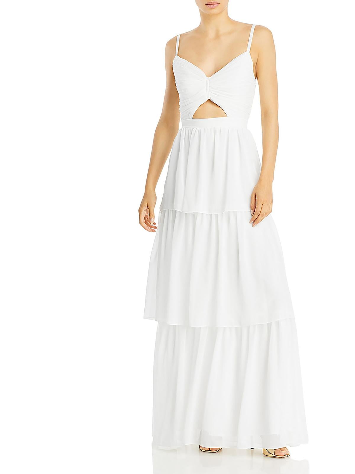 Aqua Women's Chiffon Tiered Formal Evening Gown, 88% Polyester 12% Spandex - Walmart.com Aqua Women's Chiffon Tiered Formal Evening Gown, 88% Polyester 12% Spandex - Walmart.com