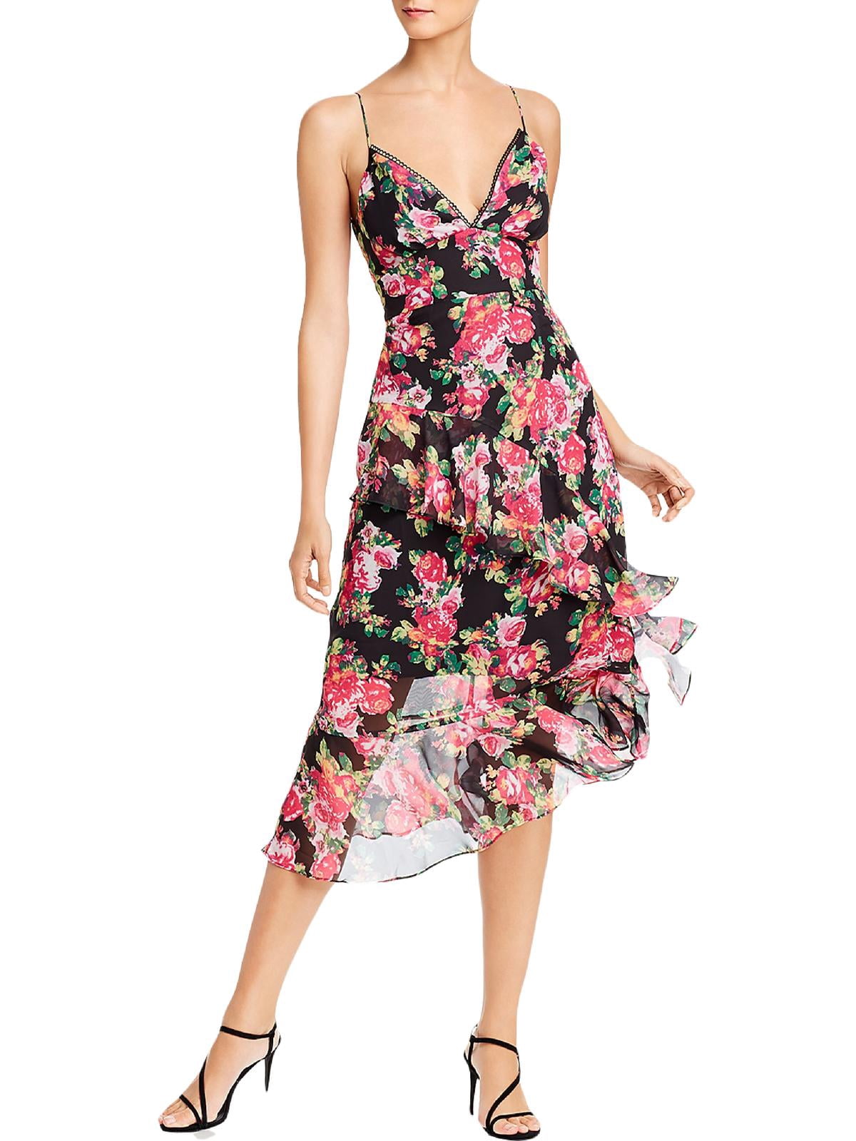 blue dress for baby girl Sleeveless Sadie Maxi Dress Aqua Floral Silhouette Jacquard Blue / XXL