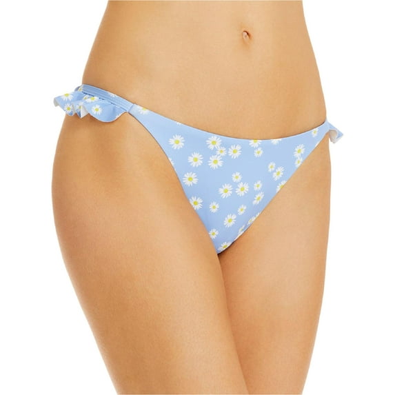 Aqua Womens Floral String Swim Bottom Separates