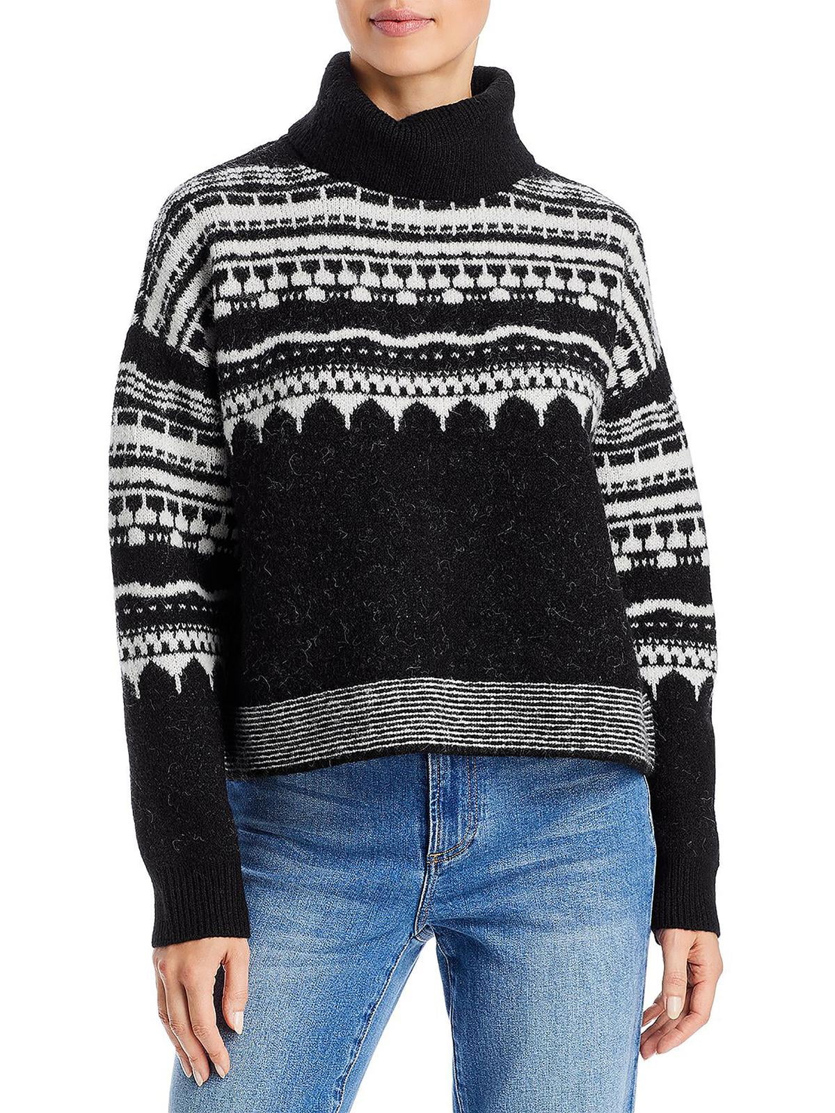 Aqua turtleneck cheap sweater