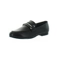thumbnail image 1 of Aqua Womens Kim Leather Slip-On Fashion Loafers, 1 of 2