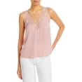 thumbnail image 1 of Aqua Womens Lace Double V Cami, 1 of 2