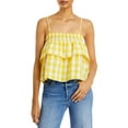thumbnail image 1 of Aqua Womens Smocked Tiered Top, 1 of 2