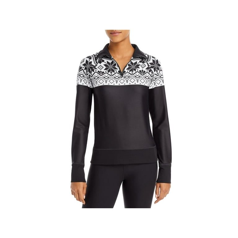 Aqua Womens Workout Activewear Pullover Top