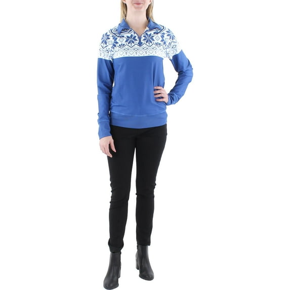 Aqua Womens Workout Activewear Pullover Top