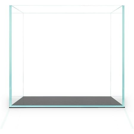 Aqua Worx 1 Gallon Rimless Tank - 6.29 x 6.29 x 6.29 inches Fish Tank - Cube Style Rimless Fish Tank - Clear Glass Cube Aquarium - Space Saving 1 Gallon Fish Tank - Durable Rimless Aquarium