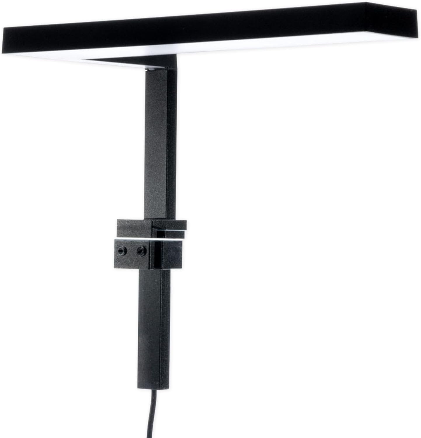 Slim Black Adjustable LED Aquarium Light with Dimming
