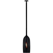 Aqua-bound Edge Carbon Whitewater Canoe Paddle - 56" Single Piece Kayak Paddle