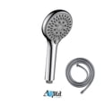 thumbnail image 1 of Aqua by KubeBath 4" Multifunction Handheld With Flexible Hose, 1 of 1