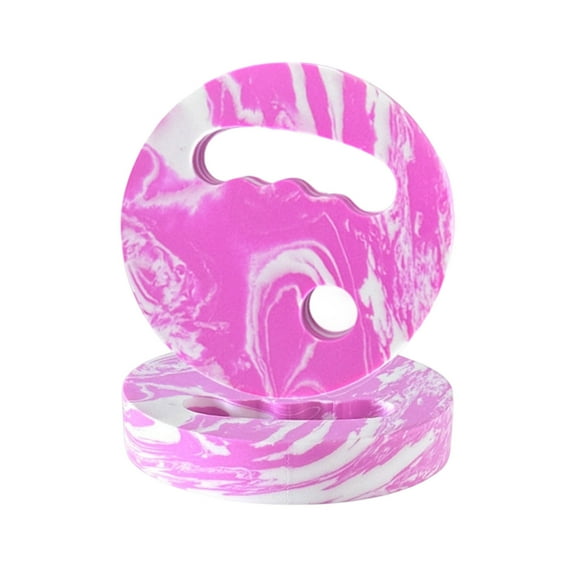 Aqua ness Discs 2-Pack Swim Training Floats Handheld Pool Exercise Equipment for Water Aerobics(C)