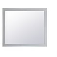 thumbnail image 1 of Aqua rectangle vanity mirror 42 inch in Grey, 1 of 5