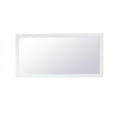 thumbnail image 1 of Aqua rectangle vanity mirror 72 inch in White, 1 of 9