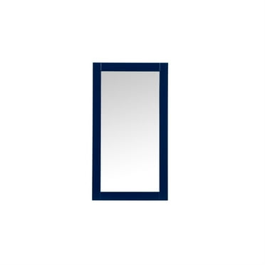 Aqua vanity mirror 18x32 inch in blue