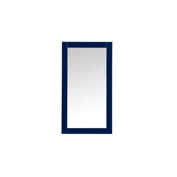 Aqua vanity mirror 18x32 inch in blue