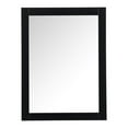 thumbnail image 1 of Aqua vanity mirror 27x36 inch in black, 1 of 5