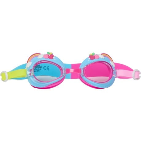 Aqua2ude Rainbow Burst Swim Goggles (For Boys and Girls)