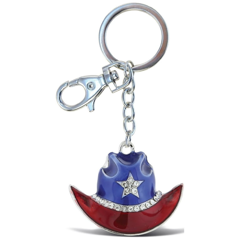 Cowboy hat deals keyring