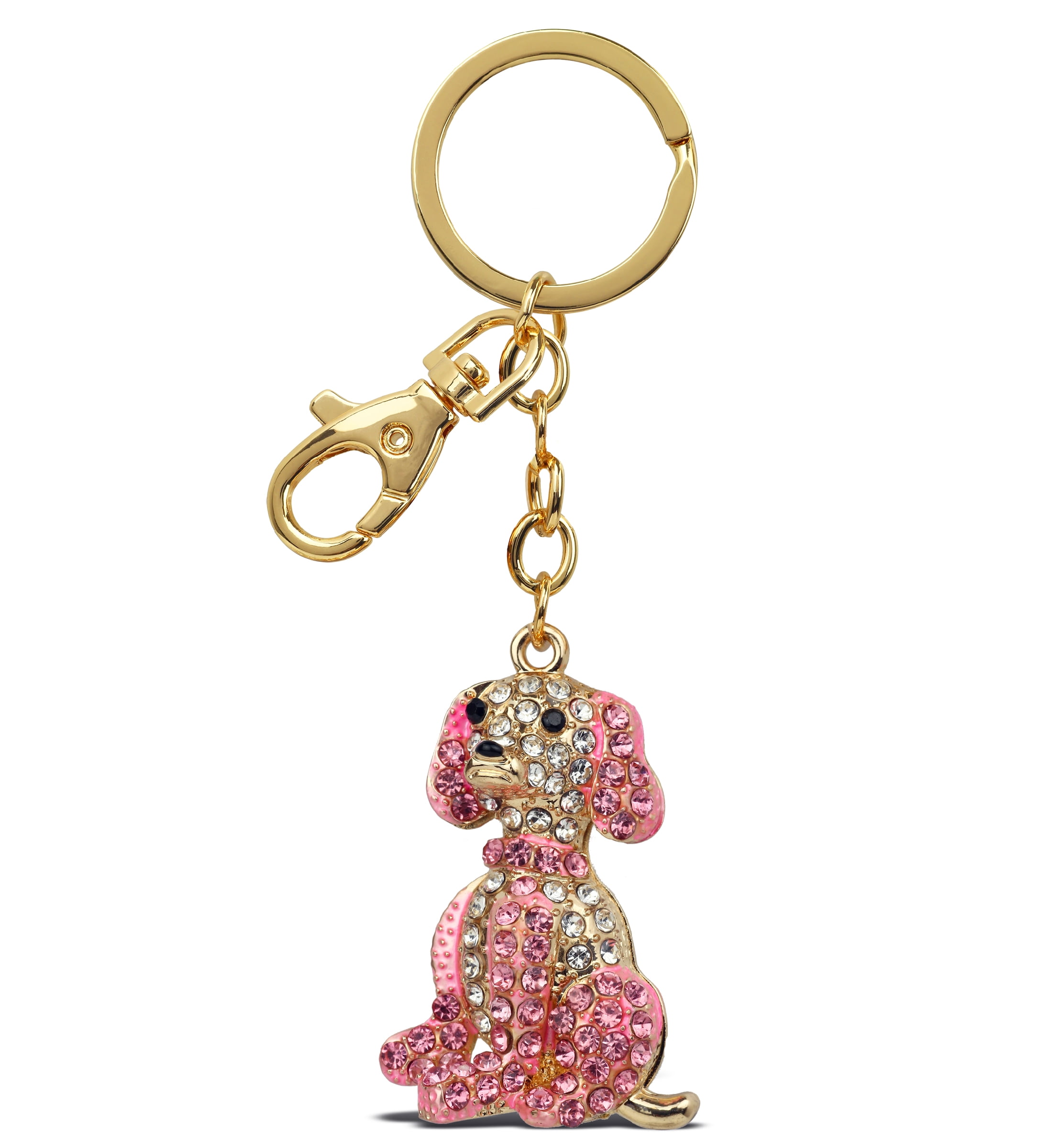 Beagle Keychain - Pink Beagle Keychain - Pink