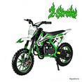 thumbnail image 1 of AquaAurix 49cc Dirt Bike for Kids-Kids Dirt Bike 2-Stroke Gas Powered Off Road Motorcycle Mini Bikes with Front and Rear Disc Brakes(Green), 1 of 5