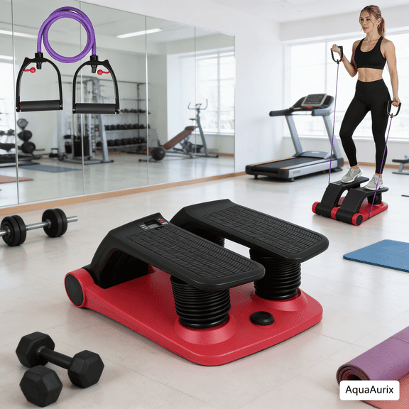 AquaAurix Stair Climber Stepper Machine Climber Step Fitness Machines Stair Steppers for Exercise at Home Stair Climber Exercise Machine Step Machine Stair Stepper for Exercise