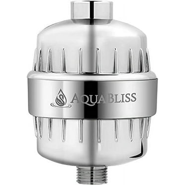 AquaBliss High Output Revitalizing Shower Filter - Reduces Dry Itchy Skin, Dandruff, Eczema, and Dramatically Improves The Condition of Your Skin, Hair and Nails - Chrome (SF100)