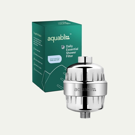 SF220 High Output Shower Filter Reduces Chlorine & Sediment for Healthier Skin, Hair & Nails Chrome