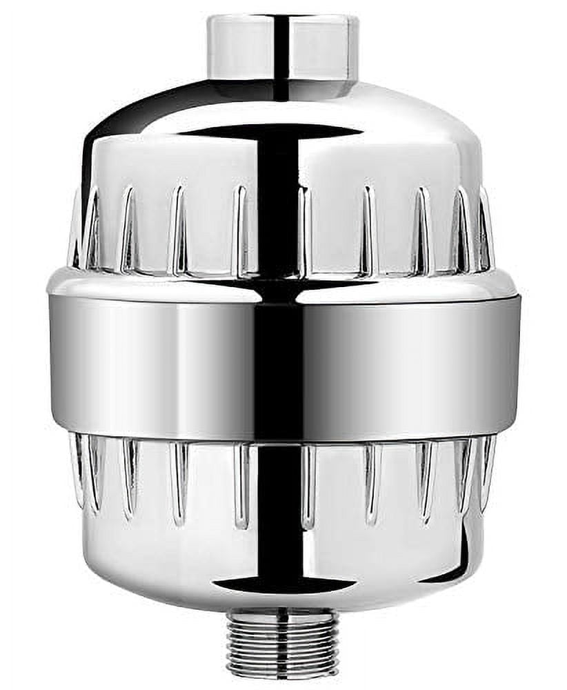 Chrome High Output Universal Shower Filter with Activated Carbon