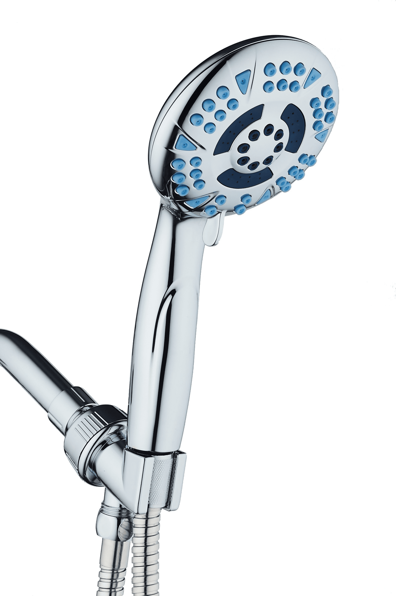 HOLISTIC　CURE　SHOWERHEAD AquaCare High-pressure 6-setting Luxury Handheld Showerhead with
