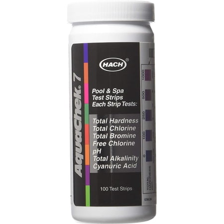 AquaChek 551236 7-Way 100 Count Pool Water Test Strips