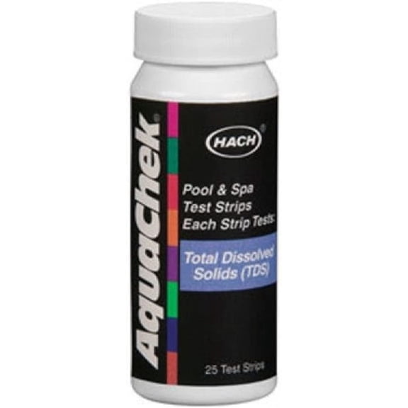 AquaChek 561683 Swimming Pool Spa TDS Total Dissolved Solids Test Kit 25 Strips