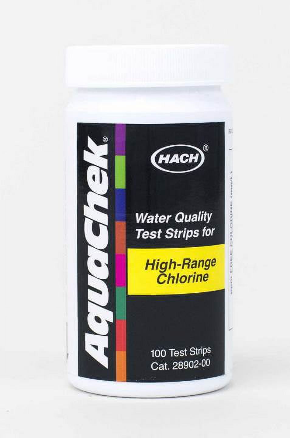 AquaChek 652013 Swimming Pool Spa High-Range Chlorine Test Strip Kit ...