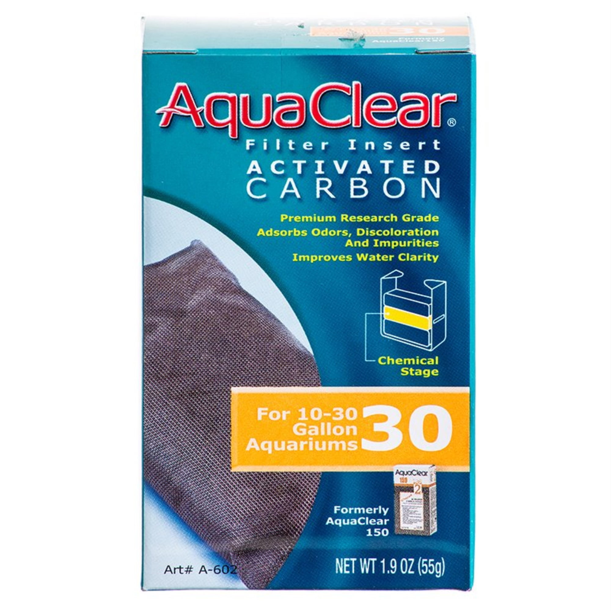 AquaClear Filter Insert Activated Carbon - Walmart.com