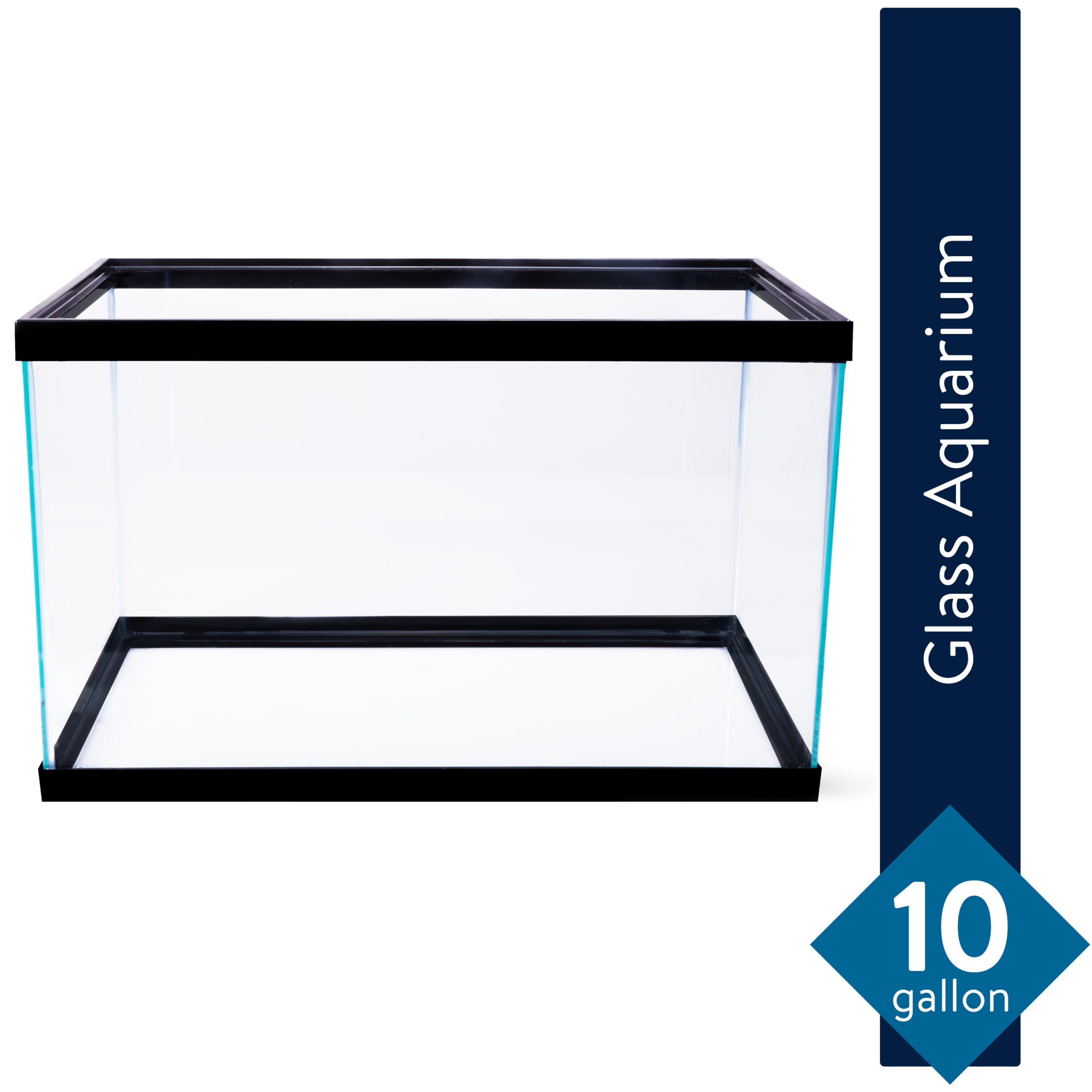 AquaView Aquarium avec éclairage LED et filtre d'alimentation 10 l :  : Animalerie